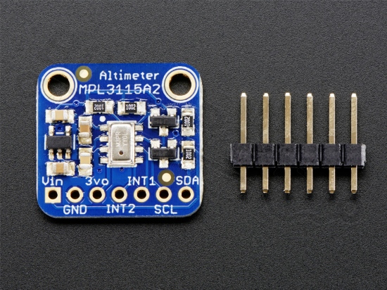 Barometric presssure sensor/ altimeter/ temperature sensor - MPL3115A2 I2C